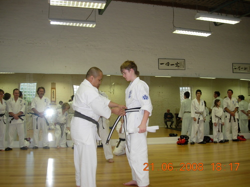 picture - Senpai Luke Receives His Black Belt.jpg